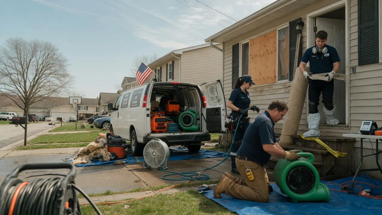 Water Damage Restoration in Bay Village, OH near me